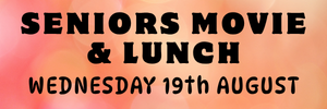  	Movie & Lunch @ the movies: Price includes ticket, sandwich & tea/coffee
