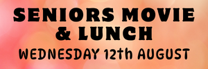  	Movie & Lunch @ the movies: Price includes ticket, sandwich & tea/coffee